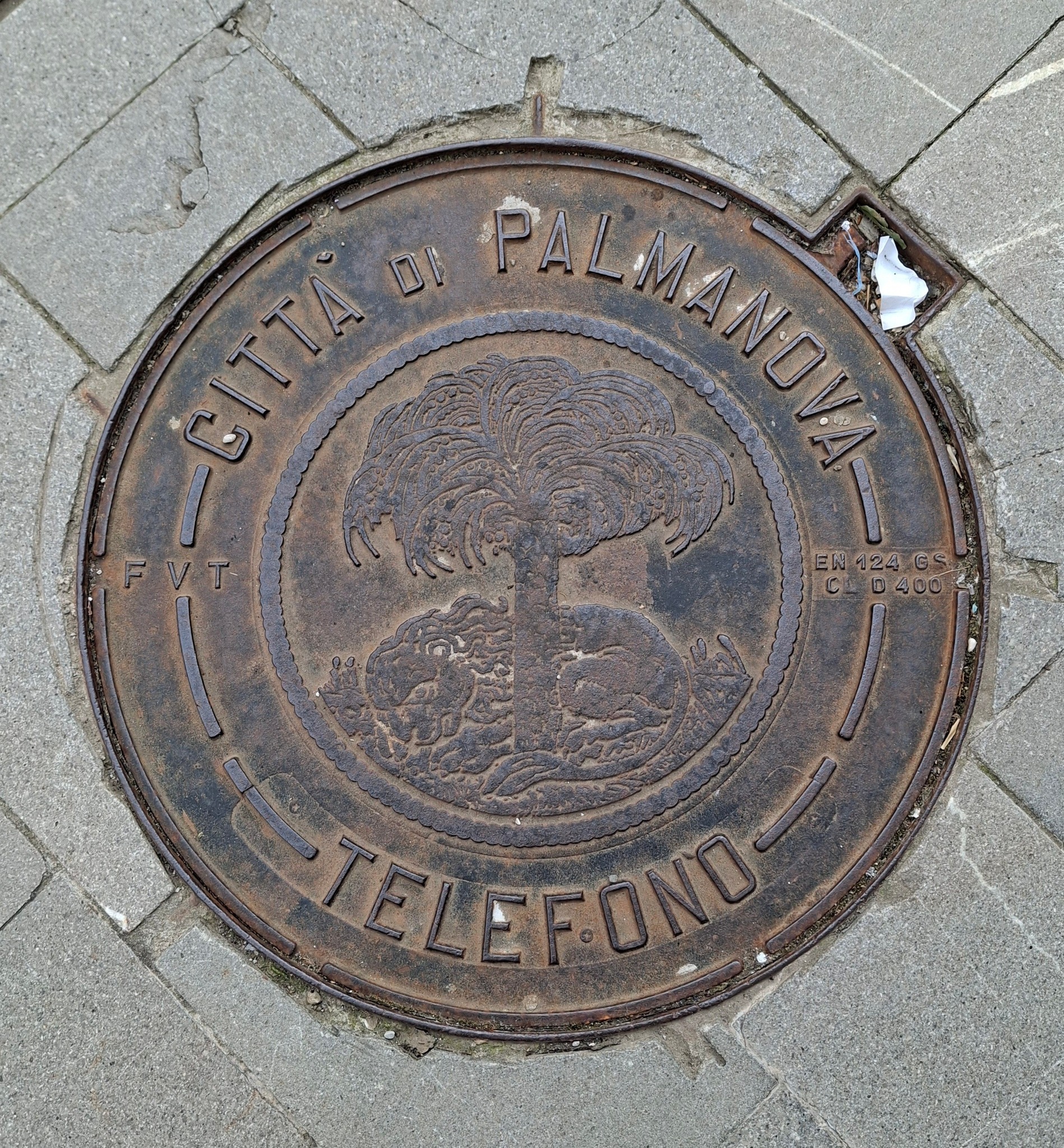 Walked into the Palmanova Piazza (Northern Italy) and found these 