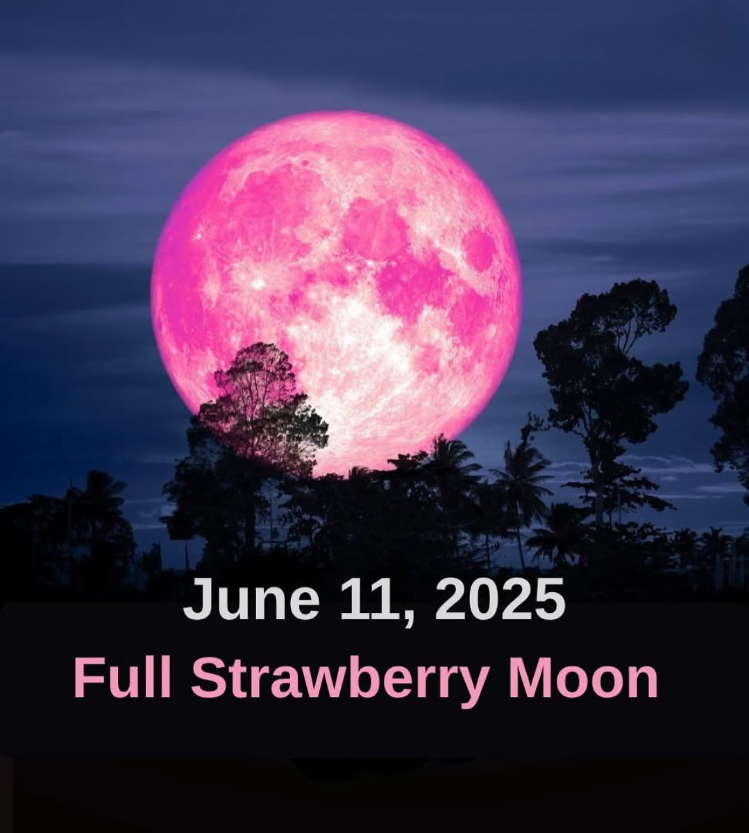 Alaina - 🌕🍓 Full Strawberry Moon — June 11, 2025 On the night of June ...