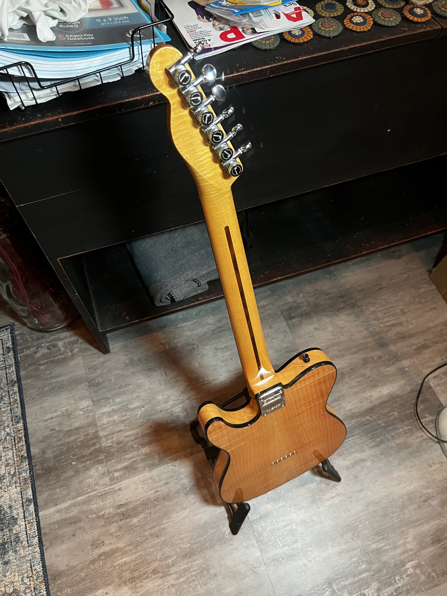 Custom Warmoth Jagstang guitar for sale