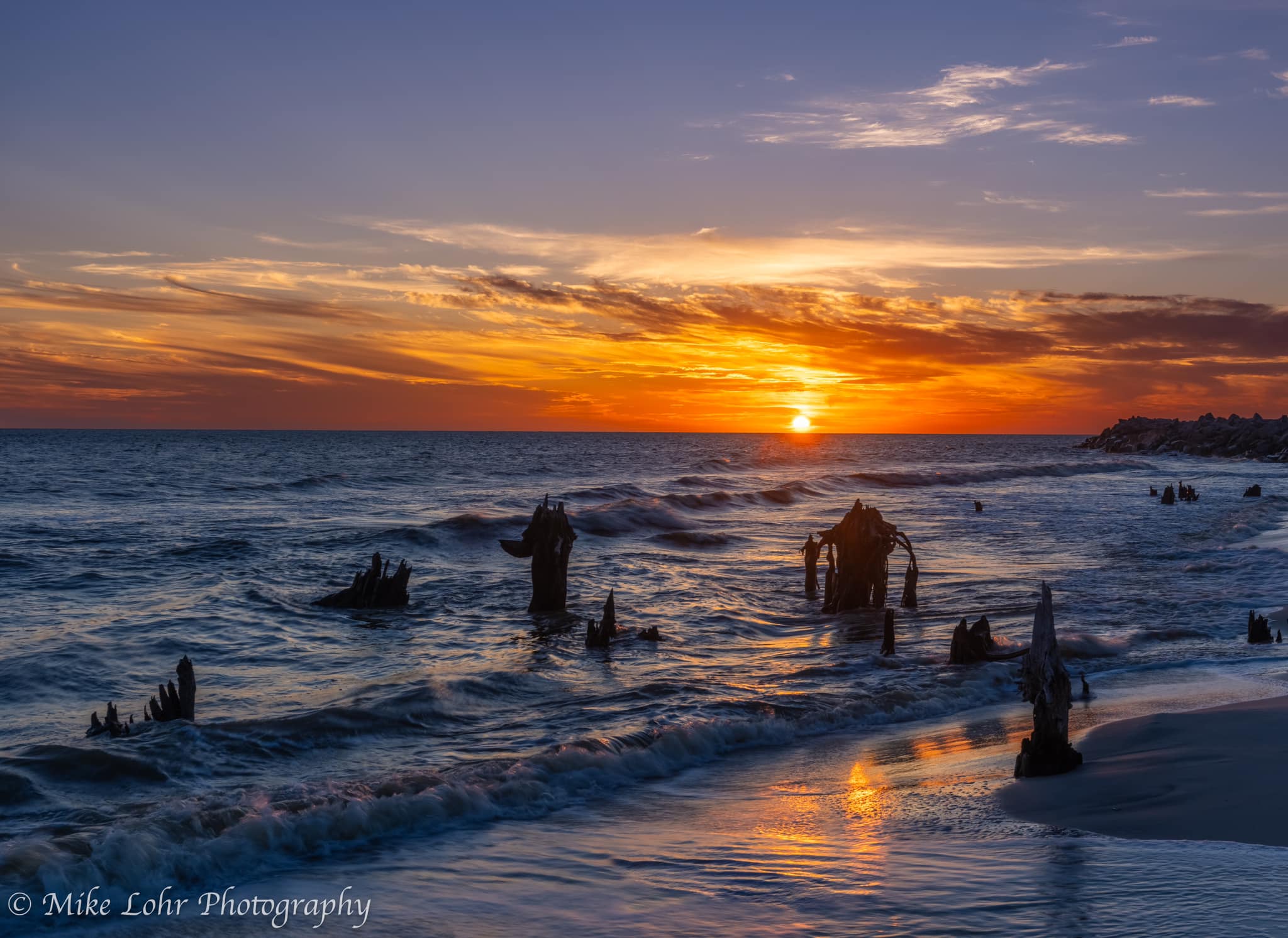 Sunrise and sunset is an amazing time here on the Cape 😎