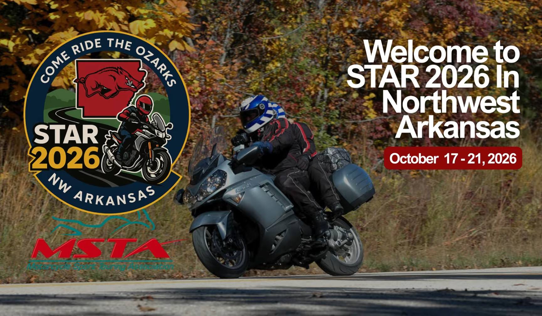 MSTA - Motorcycle Sport Touring Association | Save the Date! Let's Ride ...