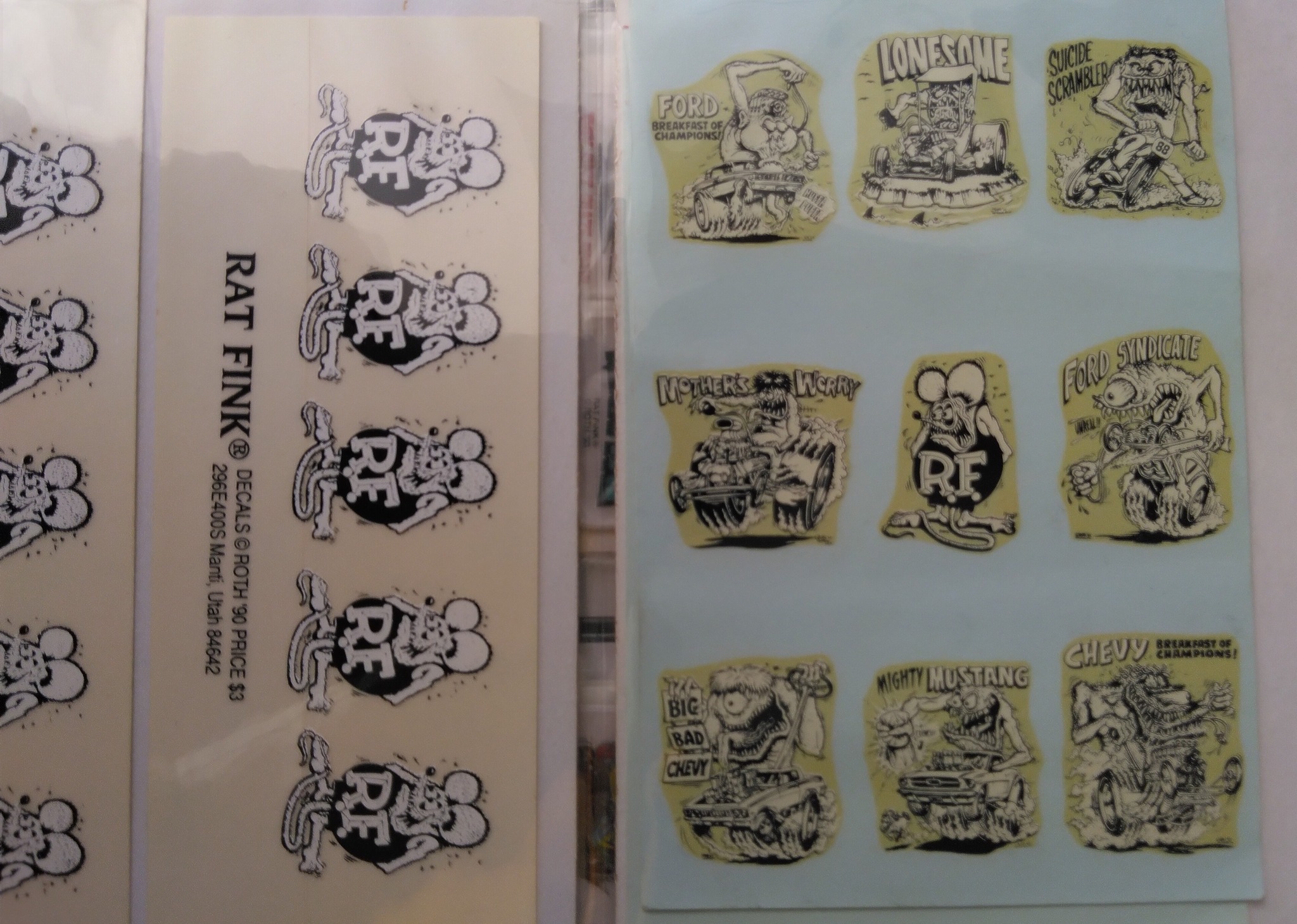 Vintage Auto Racing Decals from the past | Random Ed Roth Rat Fink ...