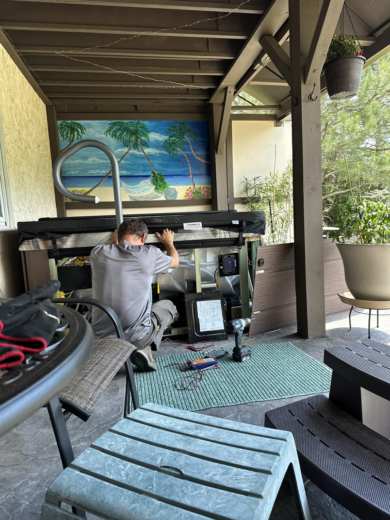 Why does 2024 Sundance Montclair hot tub trip 60 amp breaker daily?