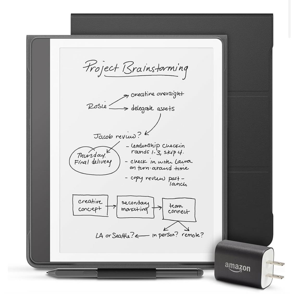 Back in Stock! The Amazon Kindle Scribe 2022 with Premium Pen in