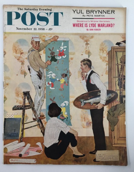 Saturday Evening Post's 1958 issue on Lydie Marland