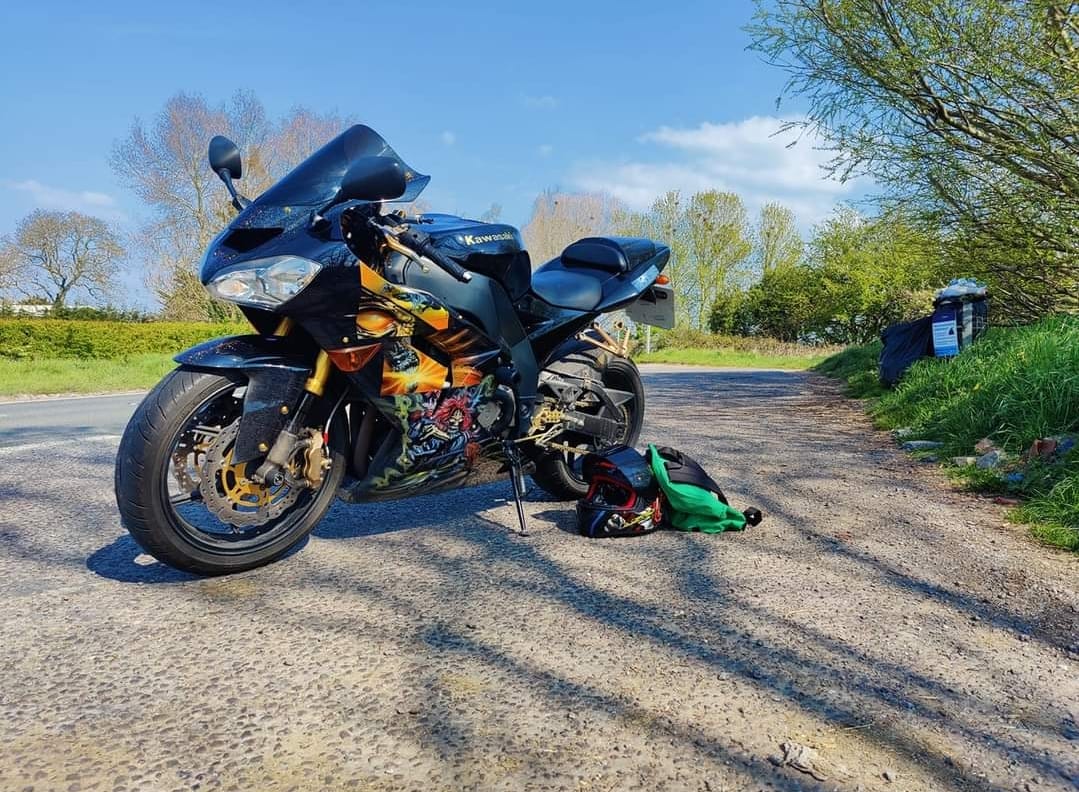My 2007 ZX10R special edition . 2