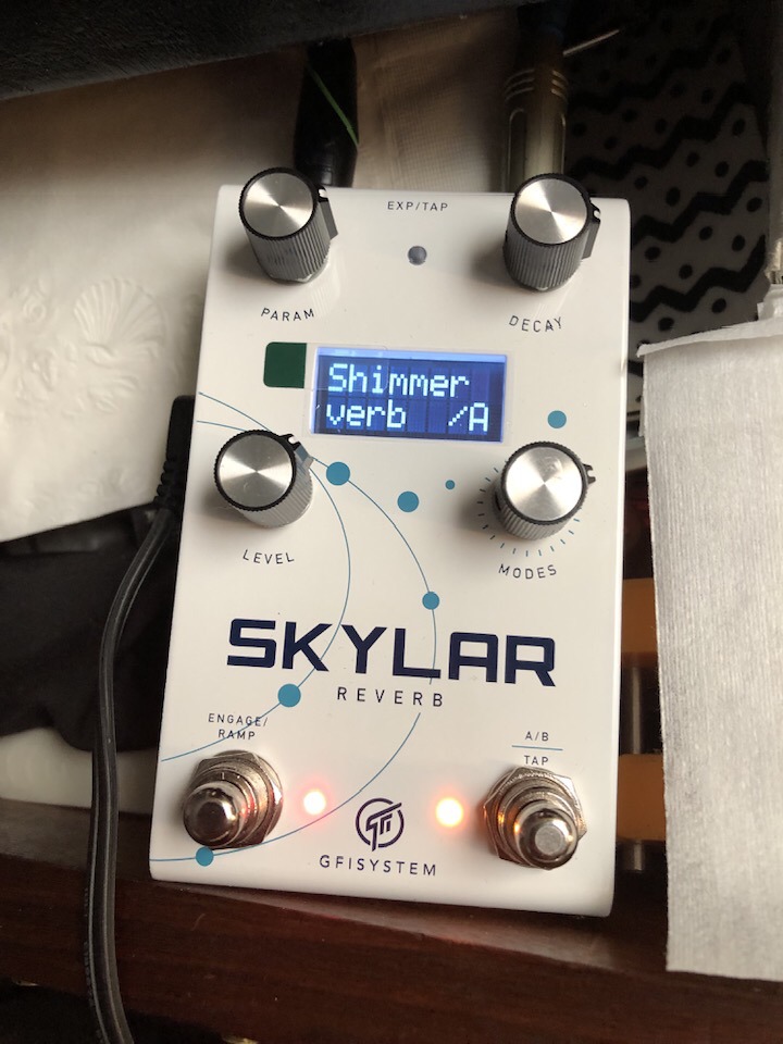 GFI System Skylar reverb pedal review