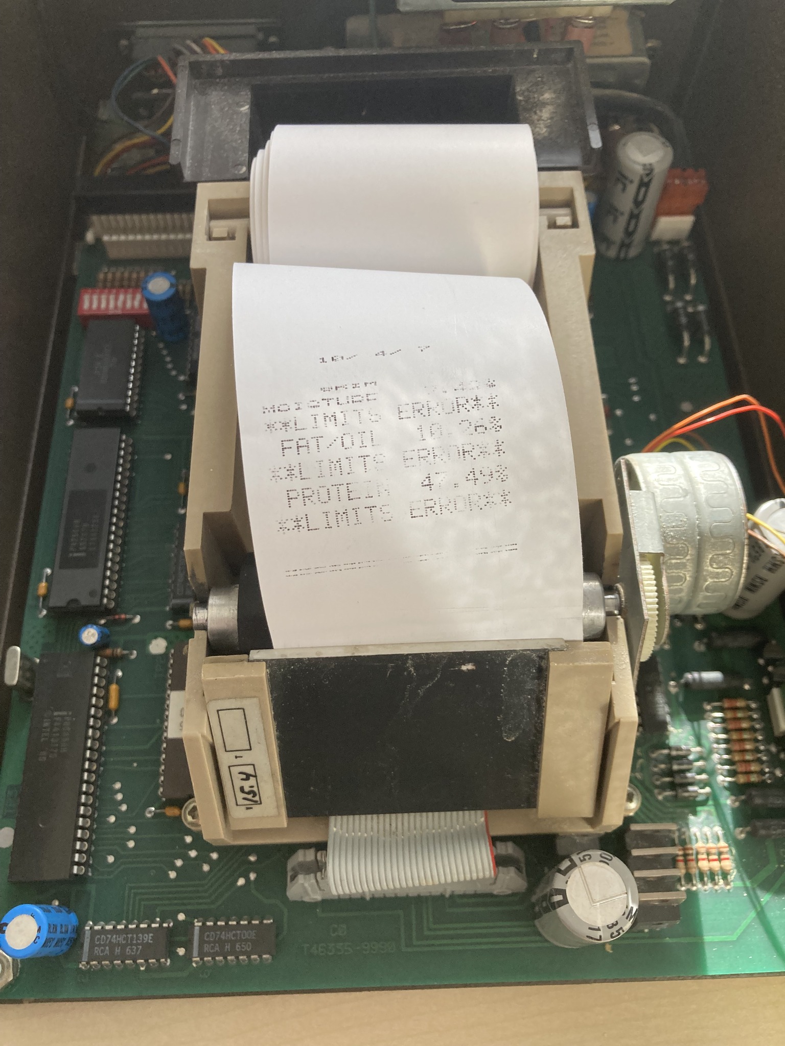 vintage an・an no.29 Ancient dos software and epson printer still in use