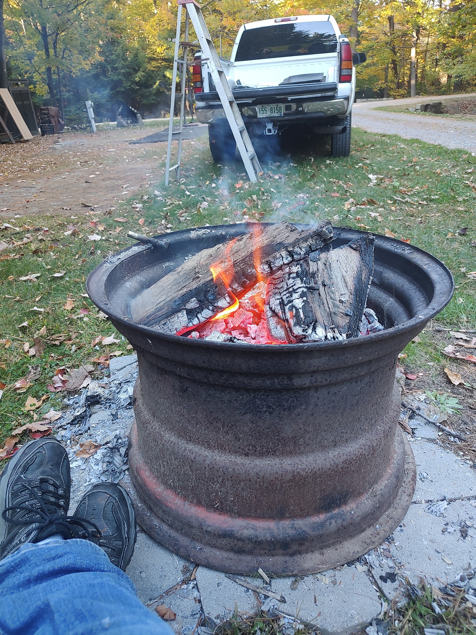 David - My last fire at gunstock Mt it's been a good long run over 20 ...