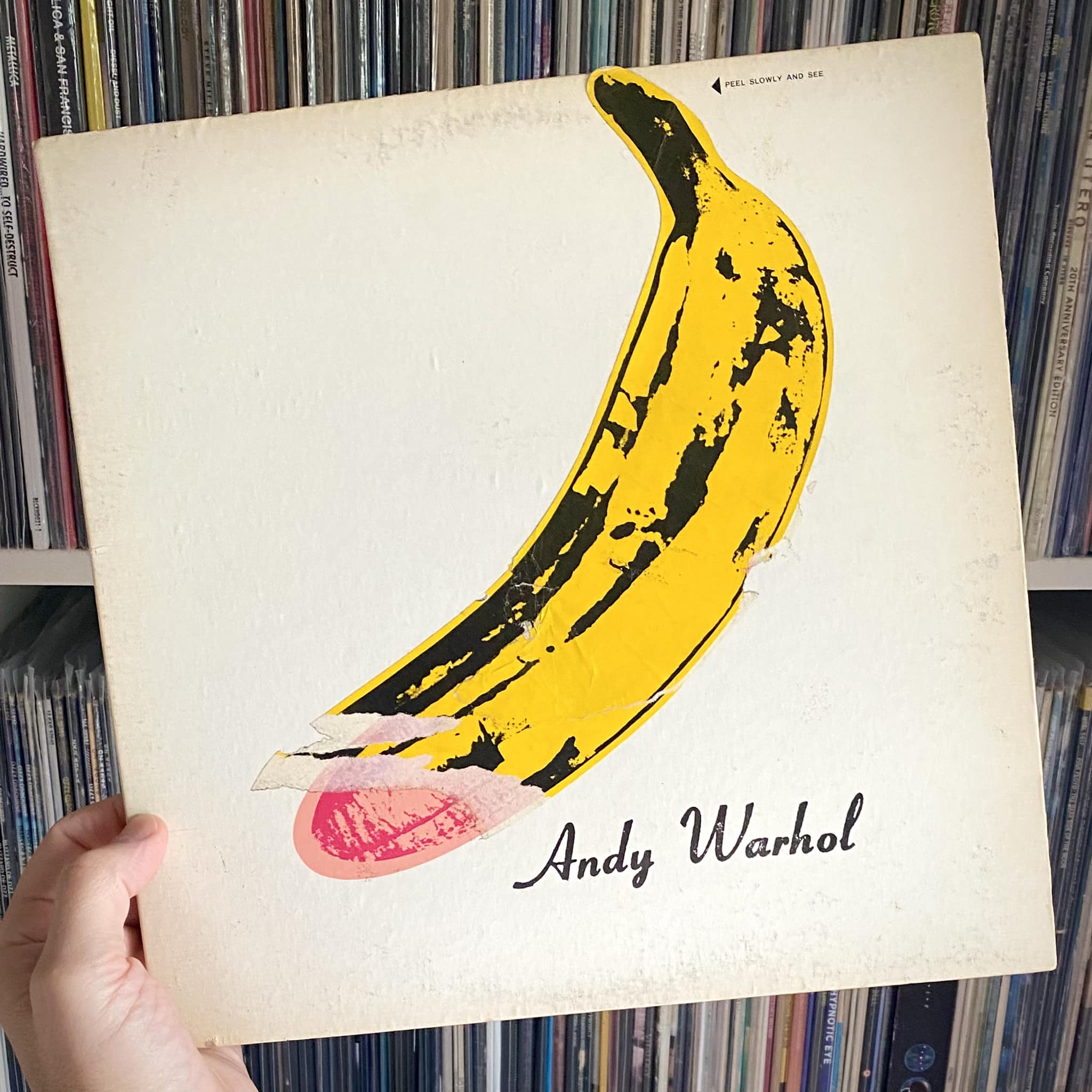 The Velvet Underground and Nico - 1967 US Mono - banana for scale 😳