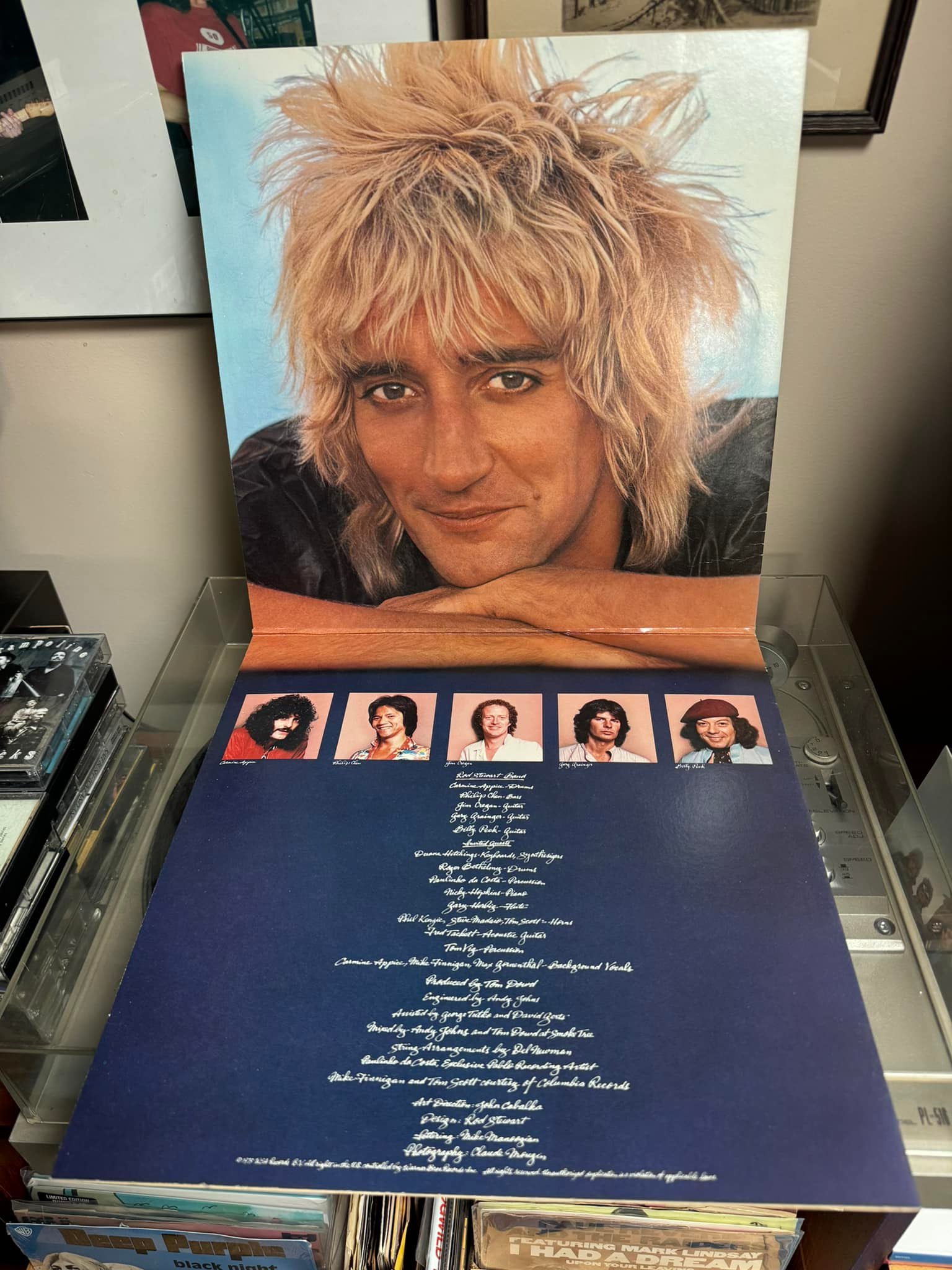 Released on November 24,1978 ROD STEWART BLONDES HAVE MORE FUN 