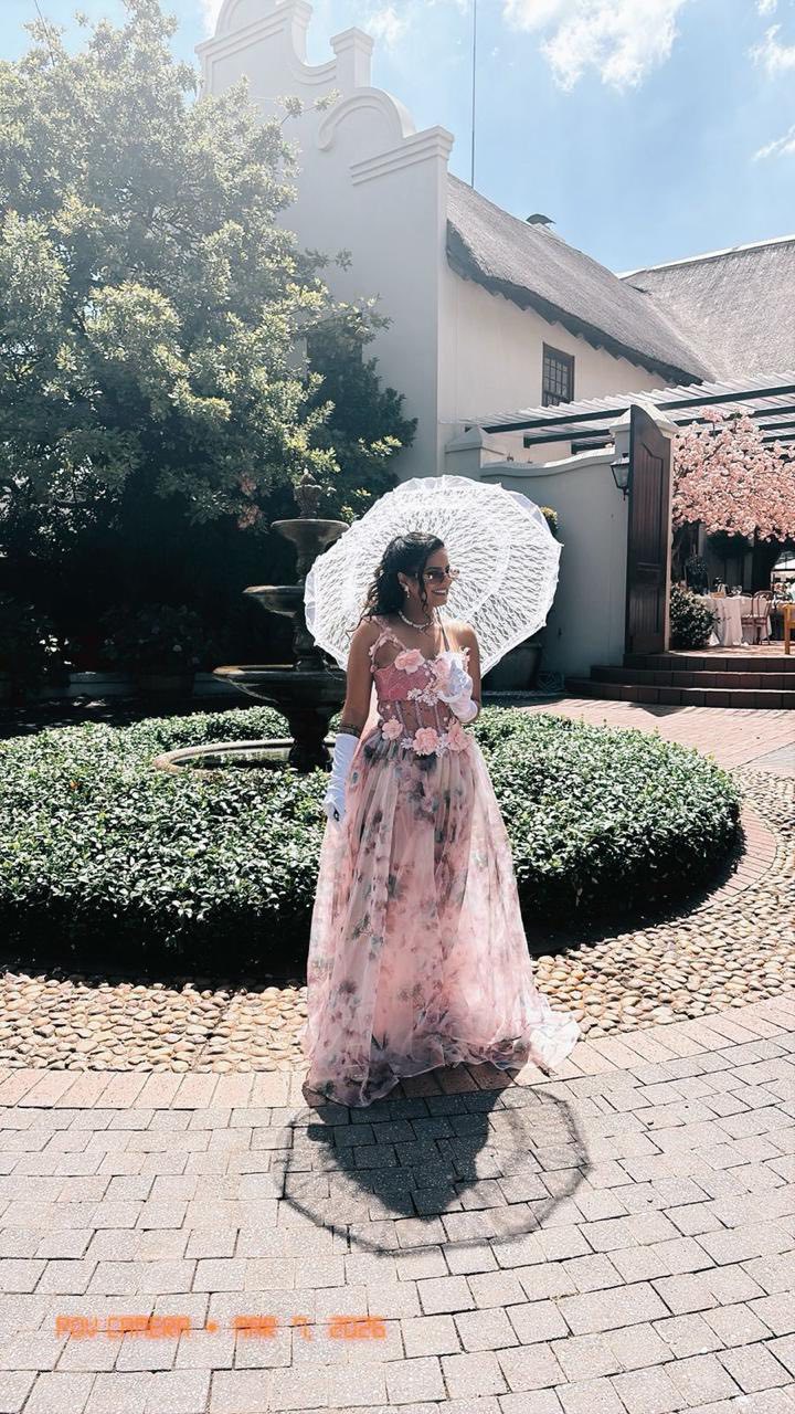 What a beautiful day celebrating my baby girl Kiara Nathulal at her Bridgerton-themed bridal shower 💐✨ My heart is so full seeing her surrounded by so much love, laughter. Every detail, every