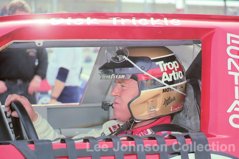 nascar drivers who smoke cigarettes Dick Trickle smoking during the 1990 Winston 500 at Talladega