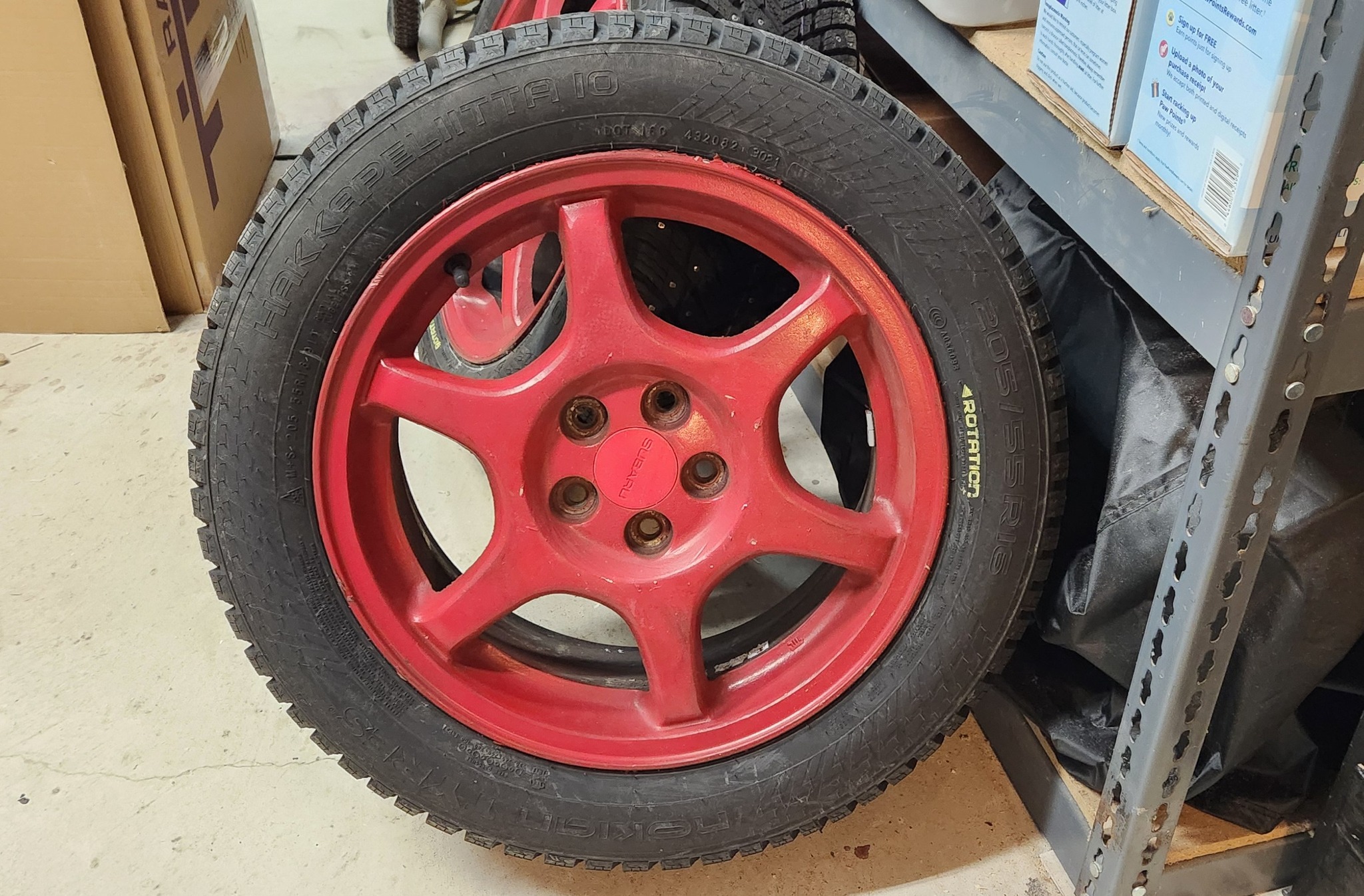 Brand new in box Revolution GR14 gravel rally wheels. Subaru 15x7