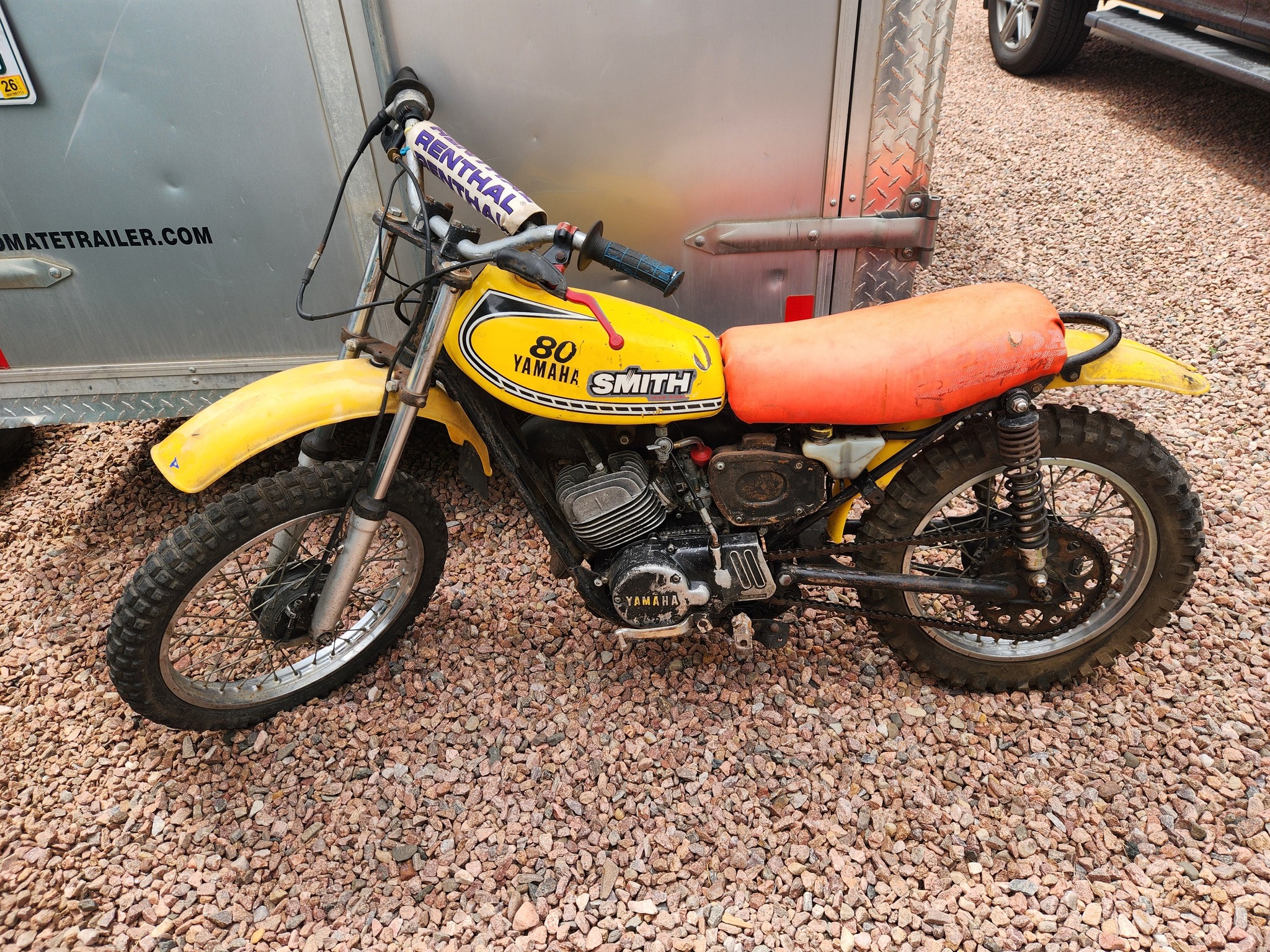 Where to find parts and paint codes for a vintage Yamaha motorcycle?