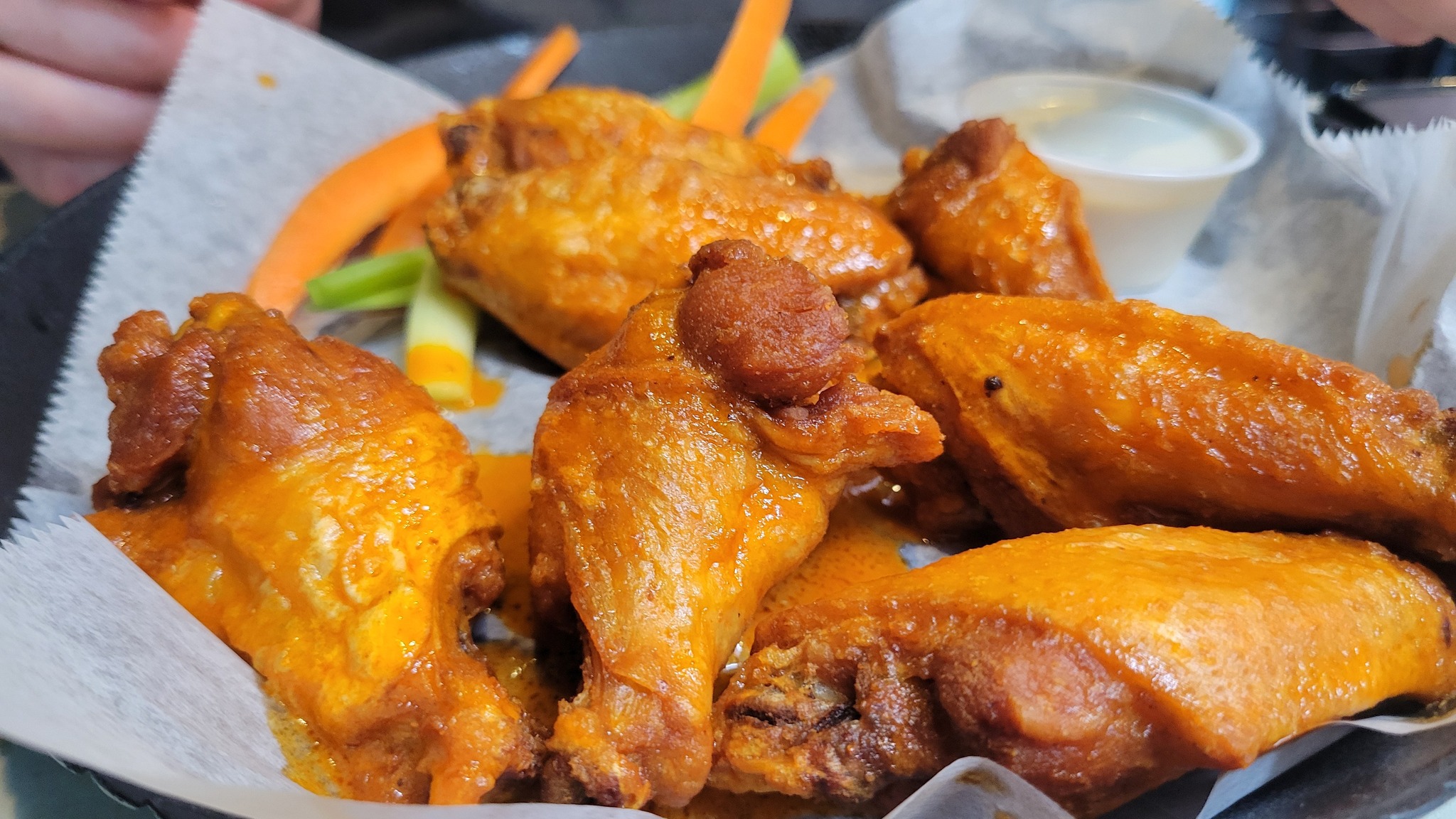 Chinese Take-out in the Hood (Camden, NJ) - Fried Garlic Wings and