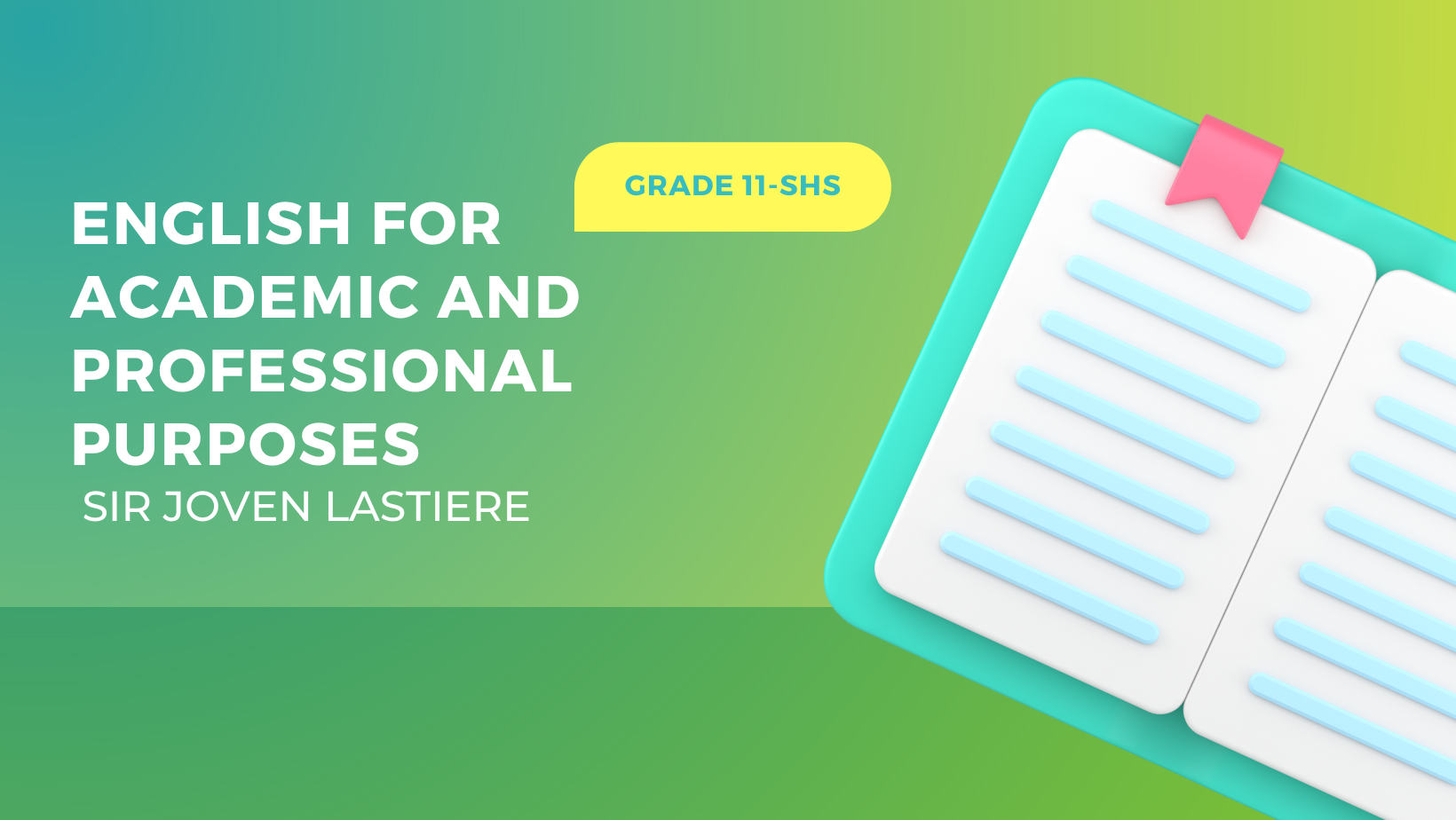 Grade 11 English for Academic and Professional Purposes | Facebook