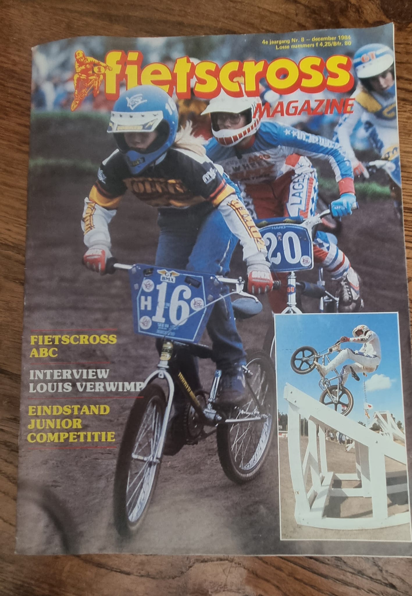 While cleaning the house found one of my old Dutch BMX magazines