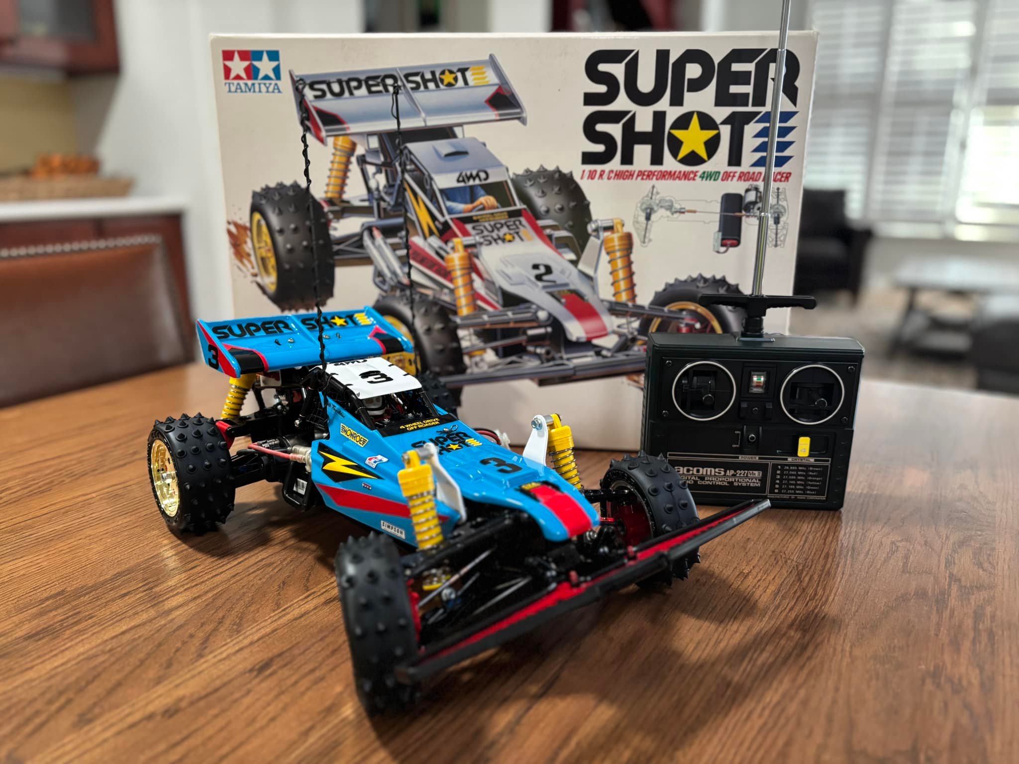 Vintage Tamiya Supershot kit with Acoms electronics