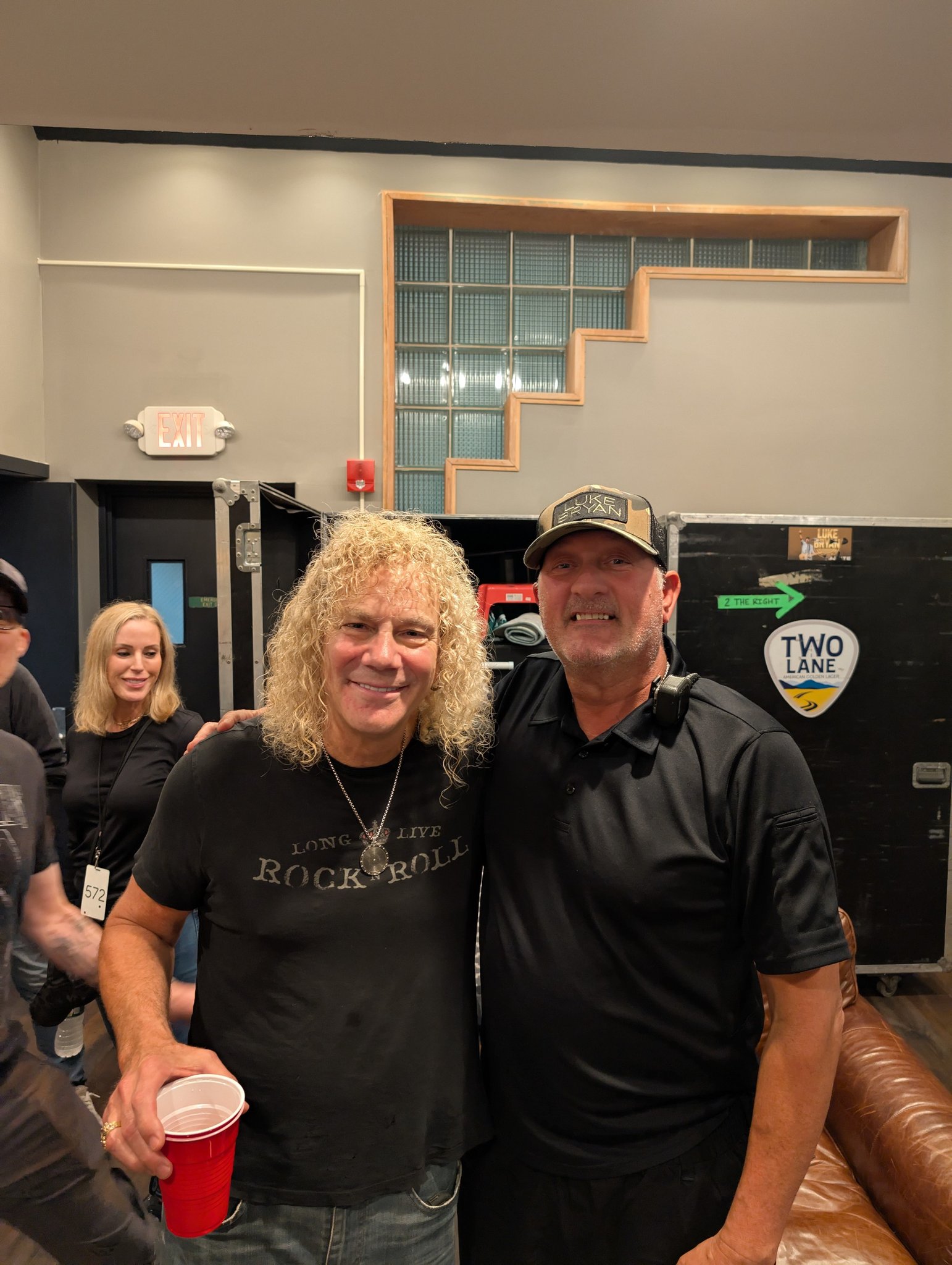David Bryan of Bon Jovi signs fan