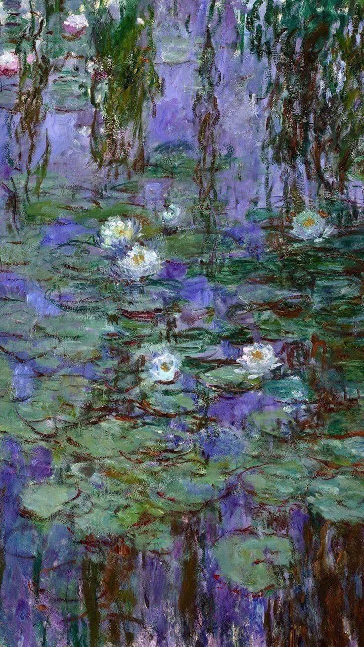 MEGA ROYAL MOLLY 1000%/400% MONET-LES NYMPHÉAS Claude Monet