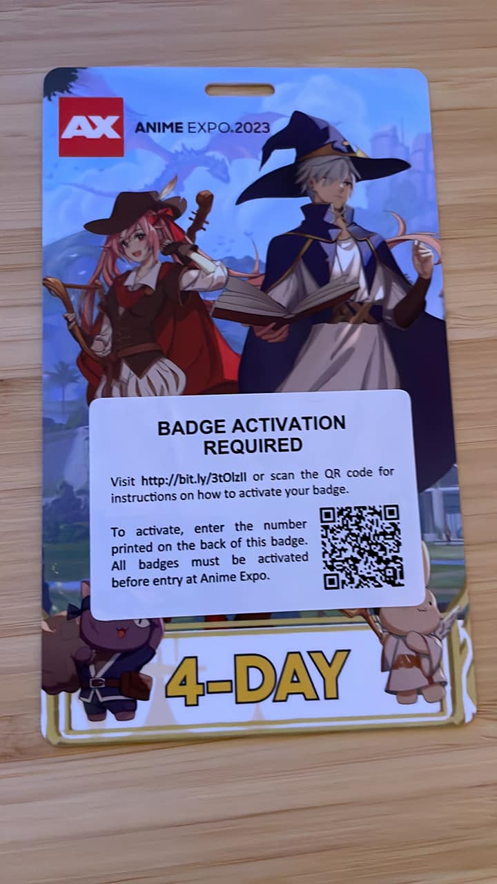 Anime Expo 2026 4-day badges for sale | San Diego, CA