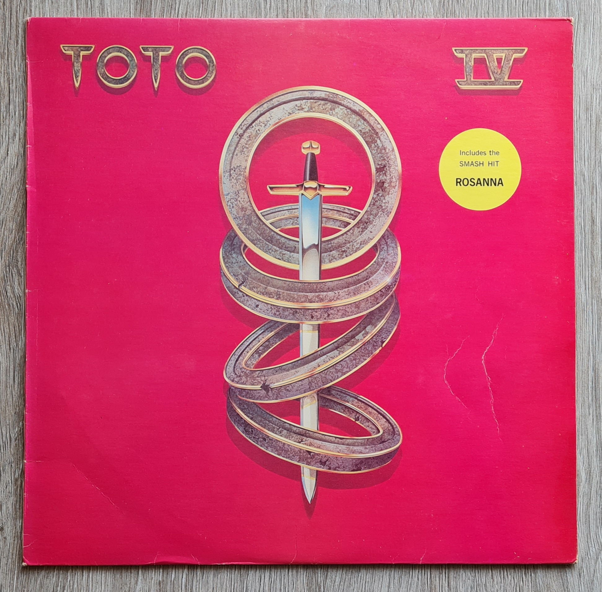 Toto's Africa vinyl record