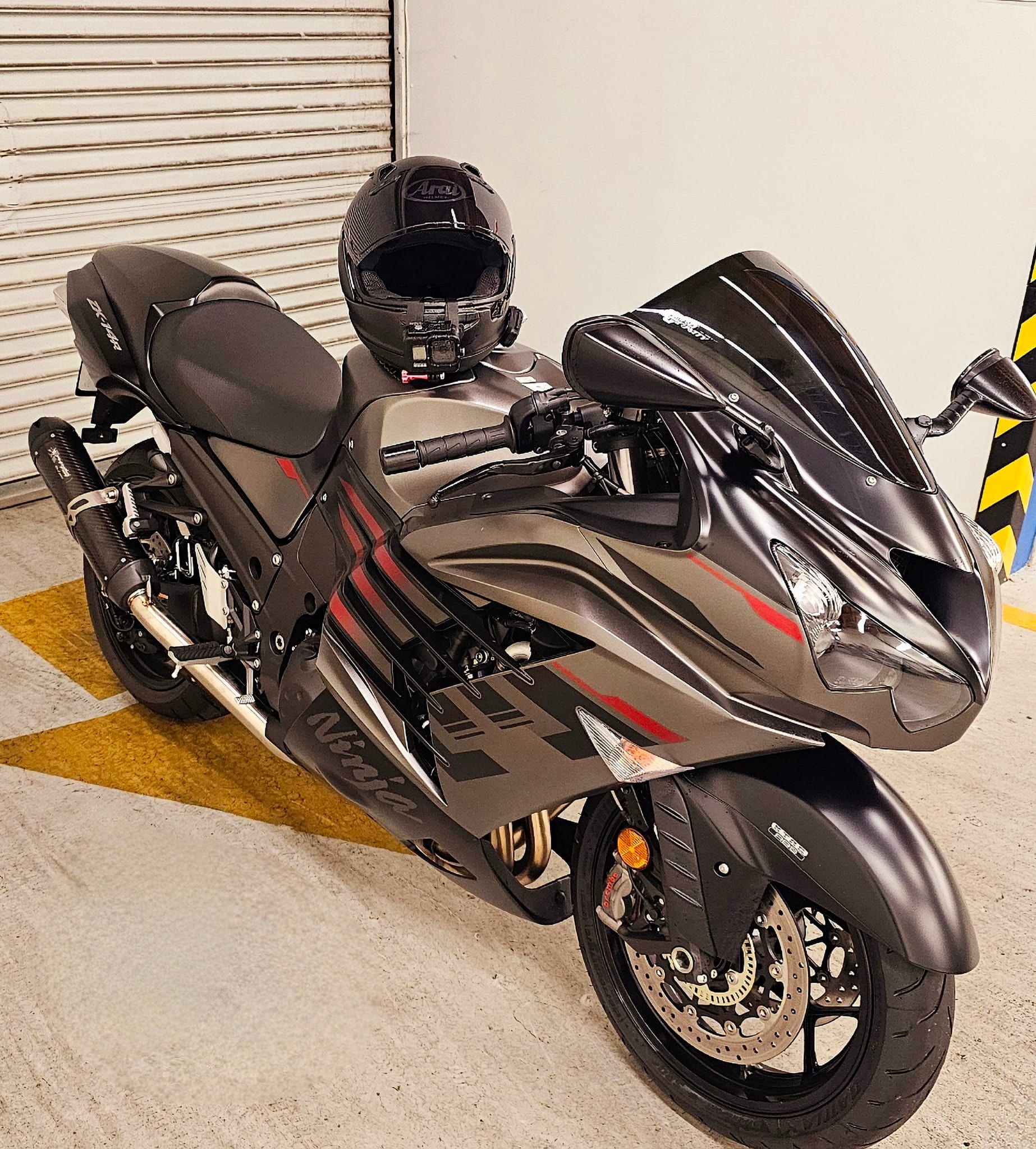 My 2023 ZX14RR. Just pick it up a couple of weeks ago, and it's