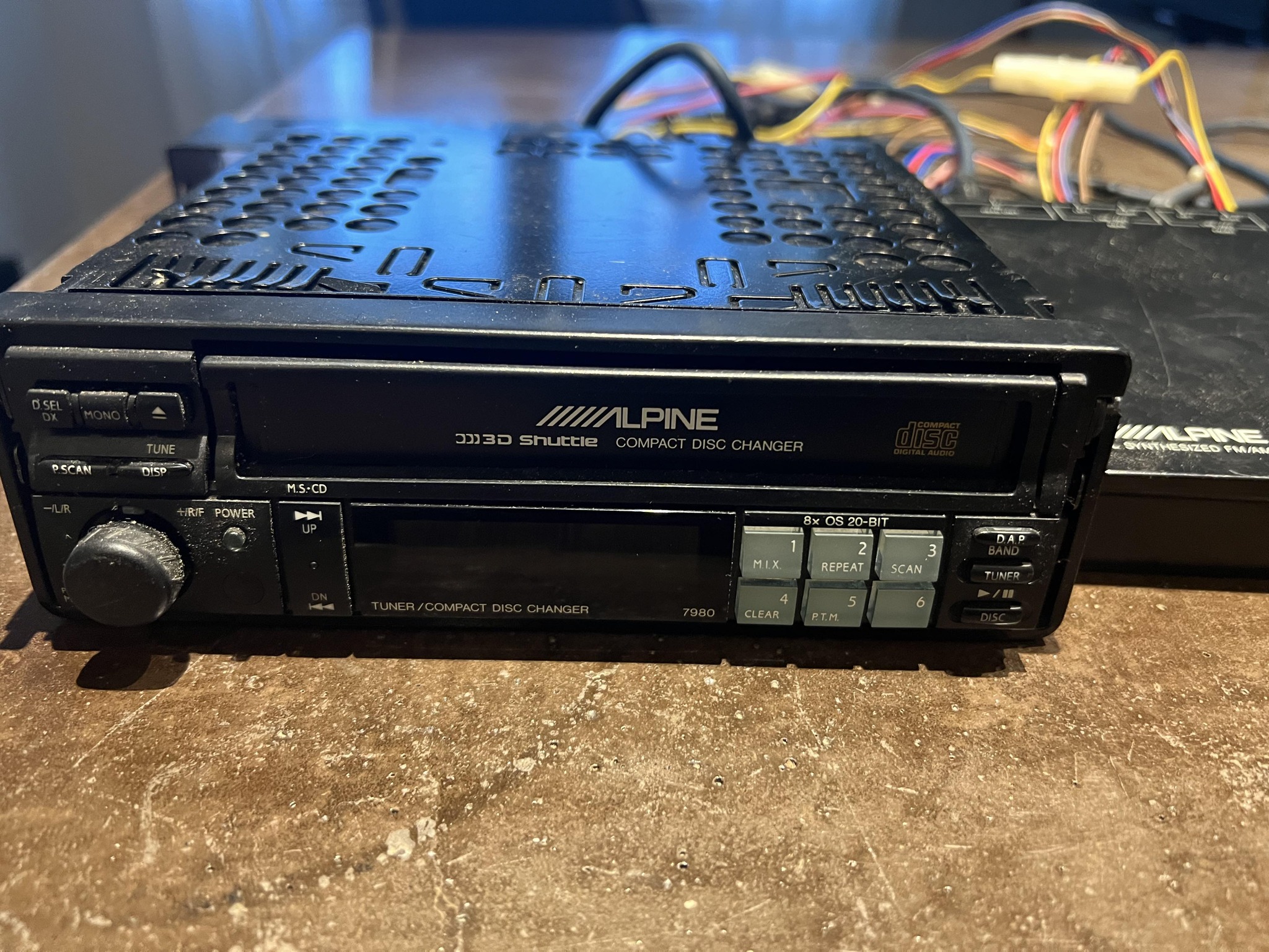 selling this Alpine 7WV car stereo if interested inbox