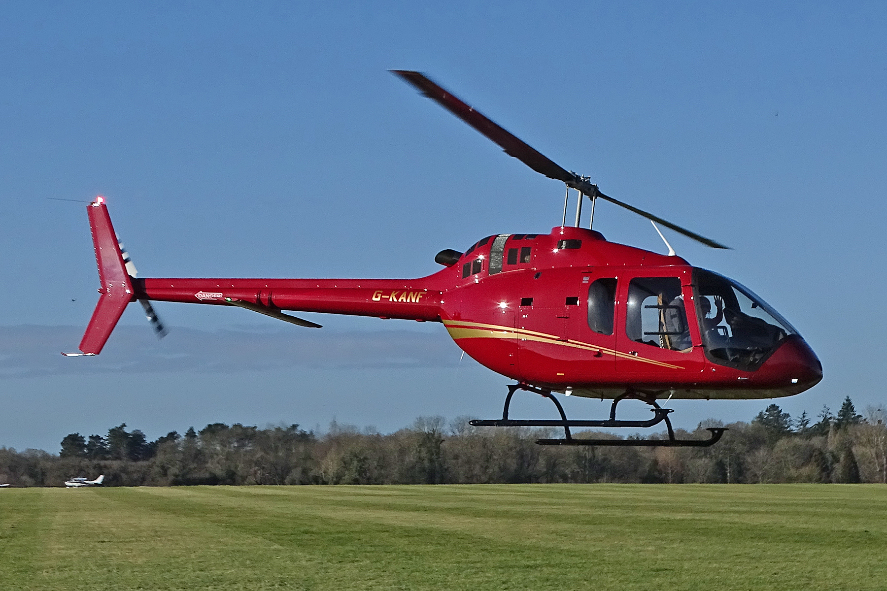 N865S Bell 505 Jet Ranger X Helicopter Dilley Texas 13 DEC 2025