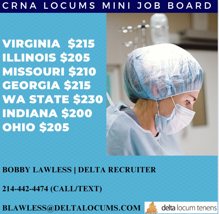 Travel/Locum Job Board - CRNA/NP/Nurses/Allied | Facebook