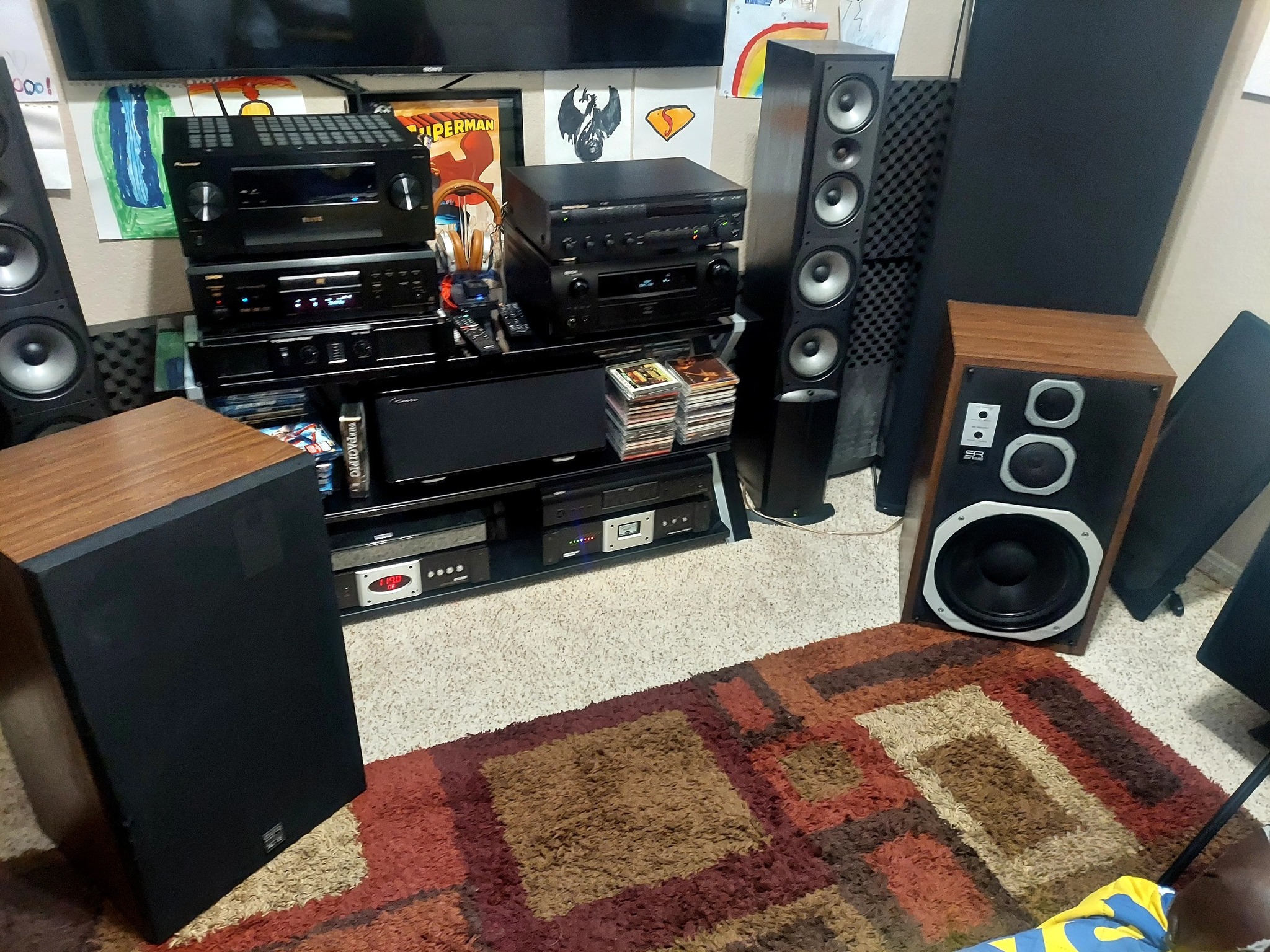 Just finished upgrading the Rogers LS2A/2 speakers I picked up cheap.