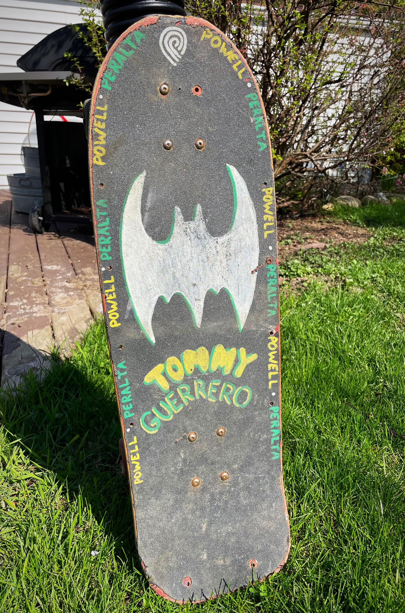 Vintage Tommy Guerrero skateboard from 1988