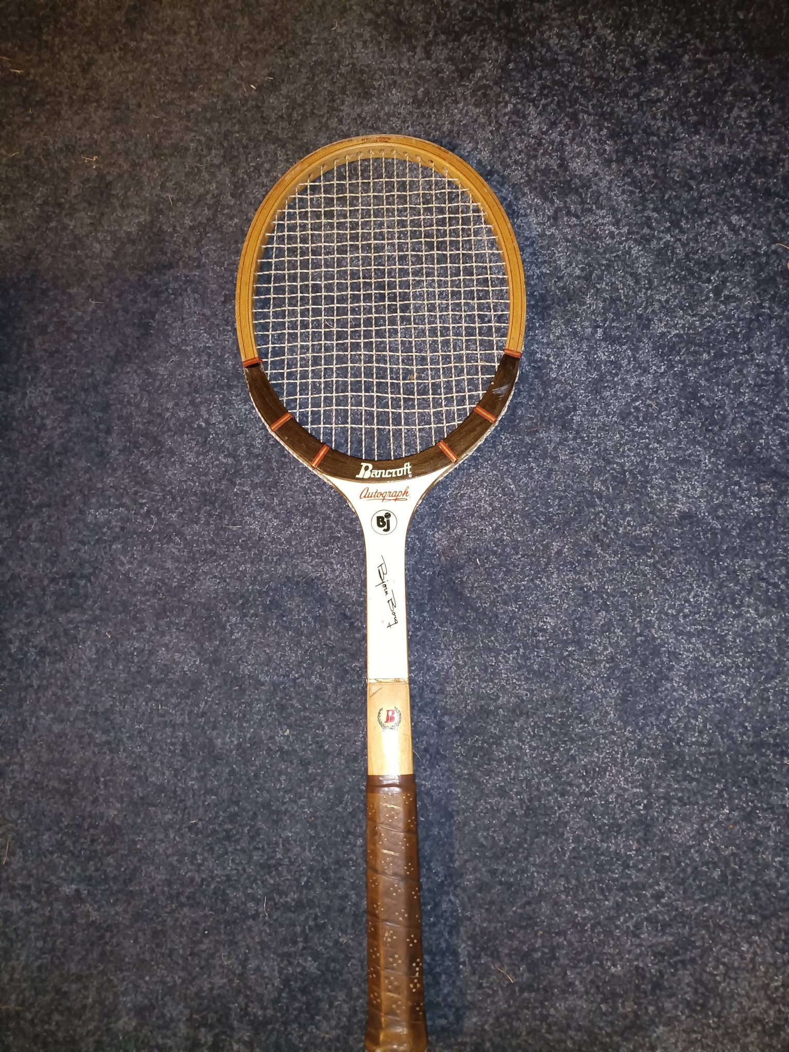 Bancroft Borg autograph racket added to collection