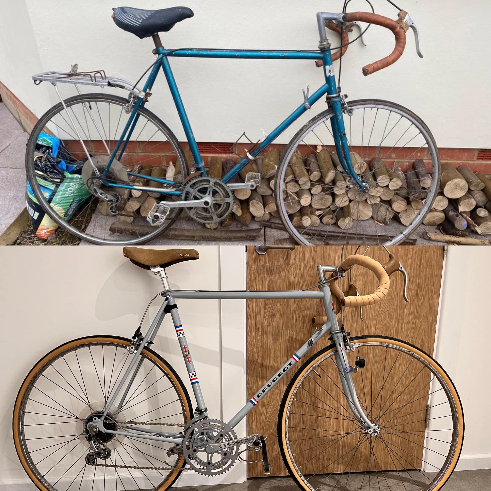 Restoring 1980 Peugeot CFX 10 Reynolds 531 gravel bike