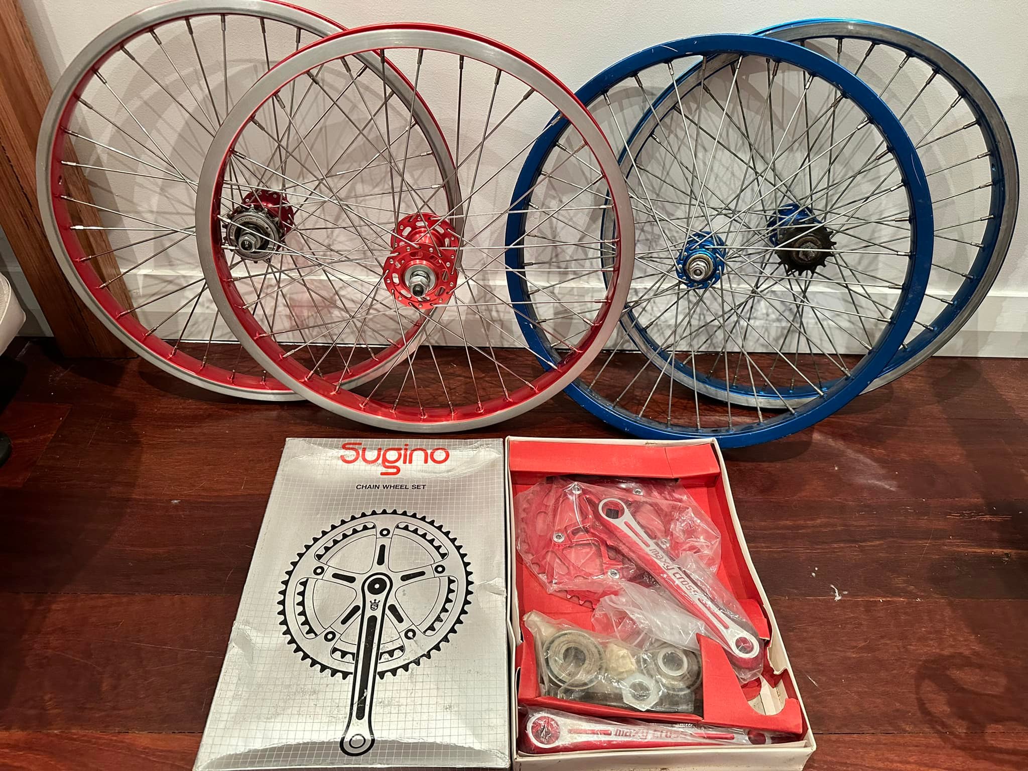 Decalcomanie Blu Per Cerchi Araya 7X / 7C – Set Bmx Old School