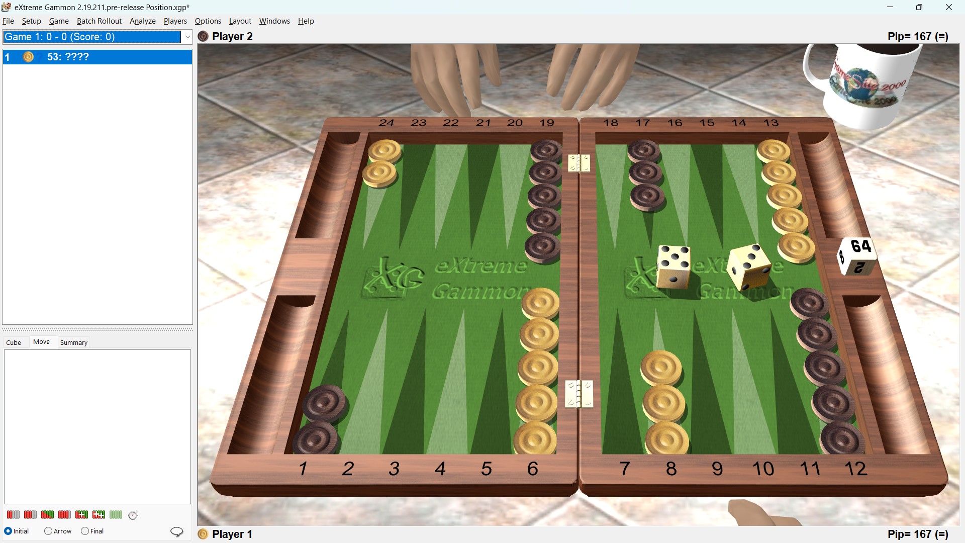 Backgammon Strategy | XG Problem Solving | Facebook