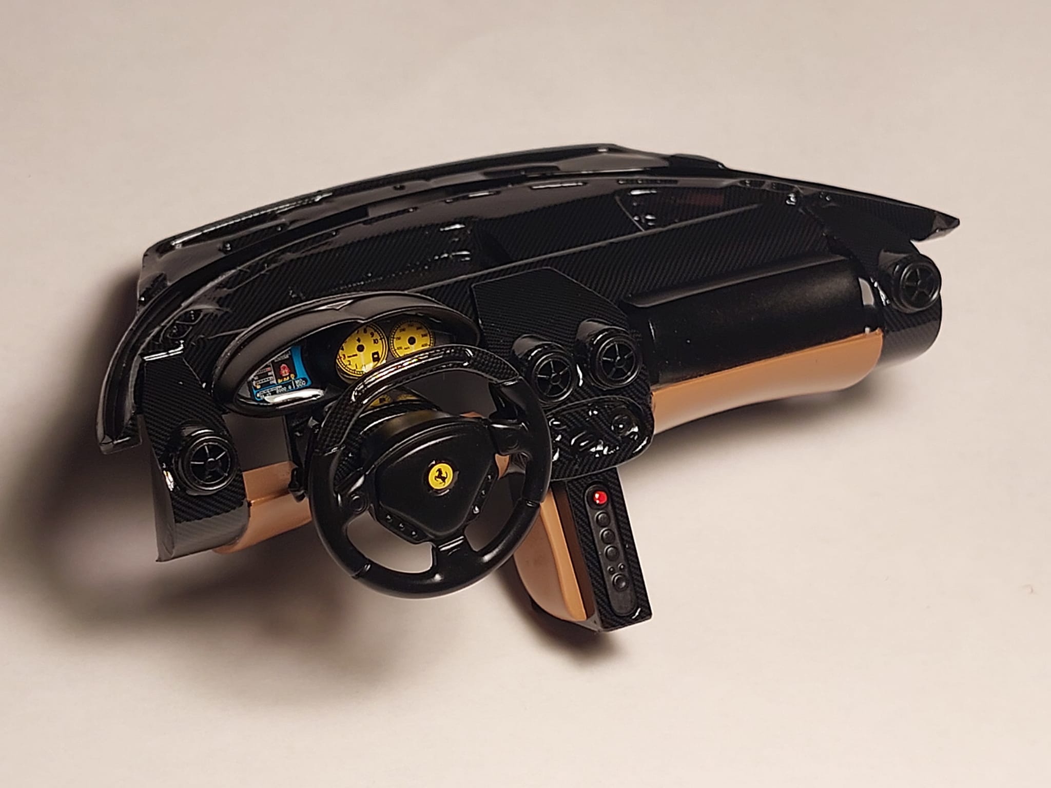 Tamiya Enzo Ferrari 1/12 dashboard