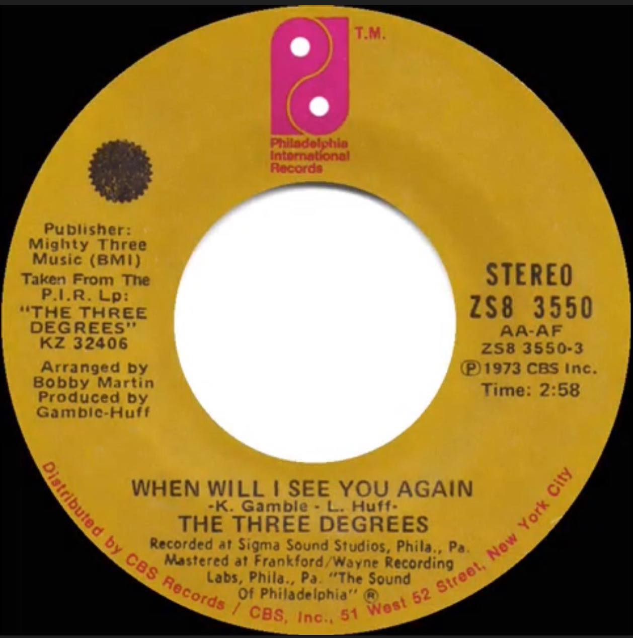 The Three Degrees American vocal group history