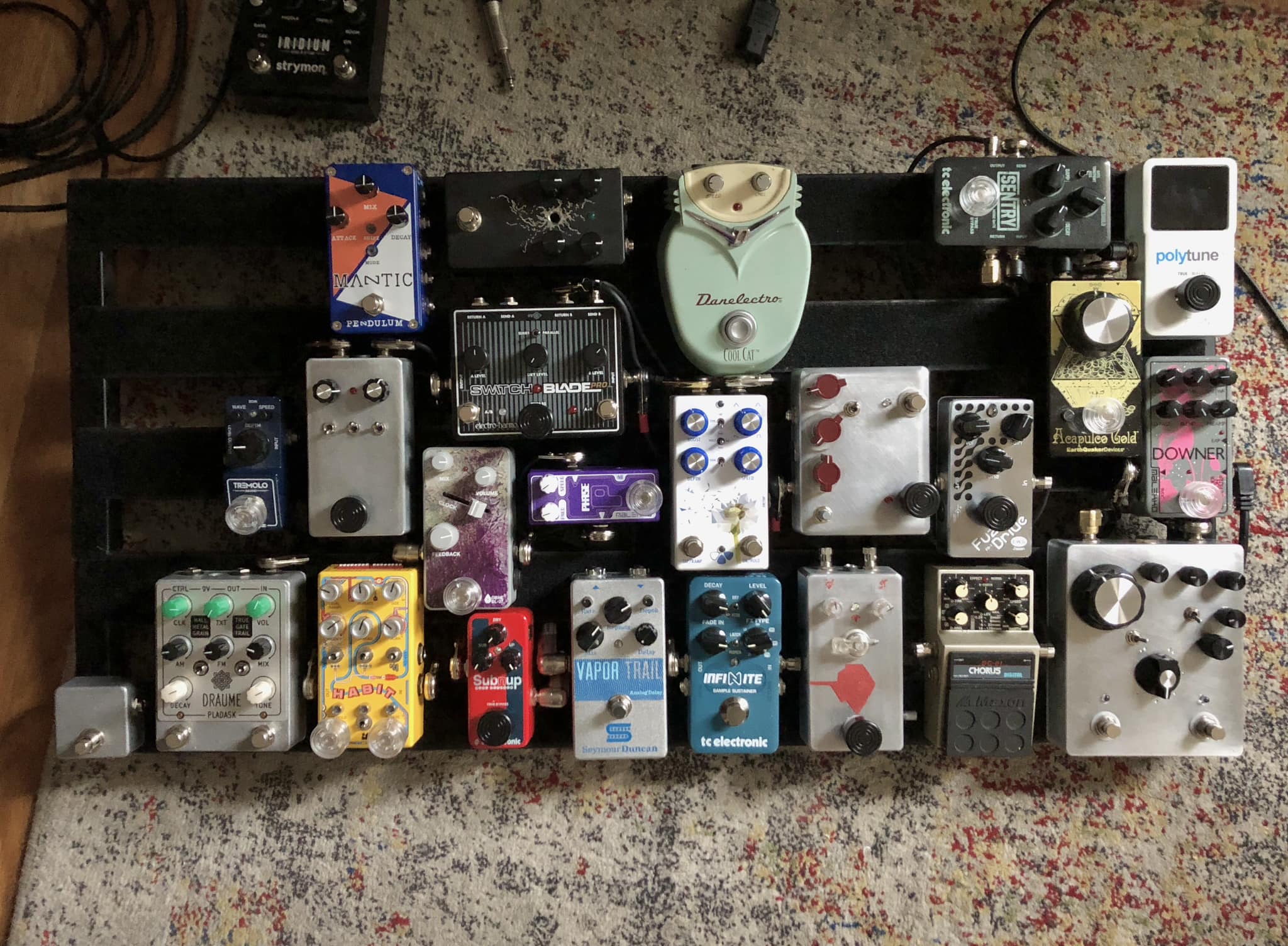 Setting up a pedalboard with a pedaltrain novo 24