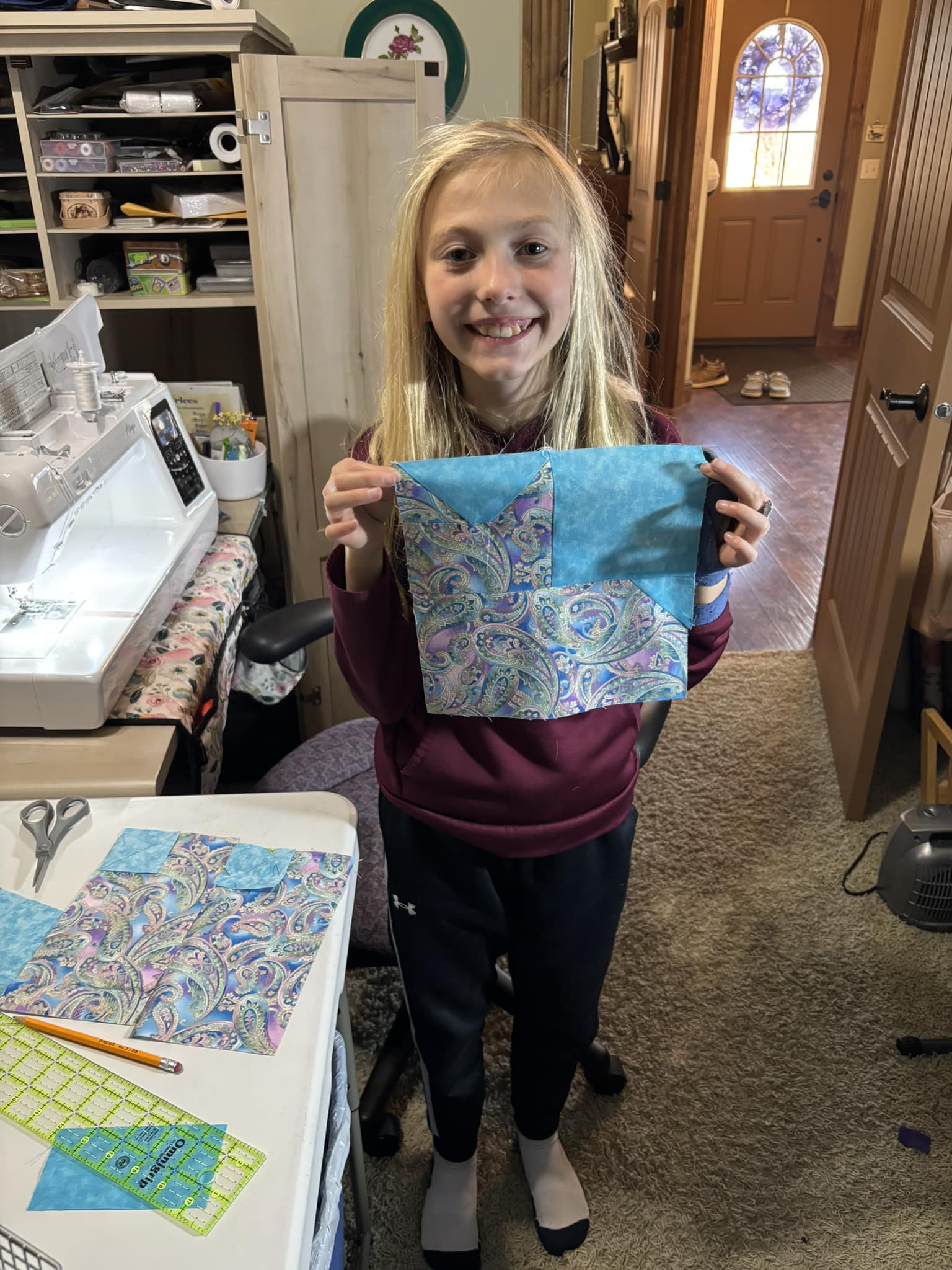 My Hobby is Quilting | My Granddaughter is starting her first quilt ...