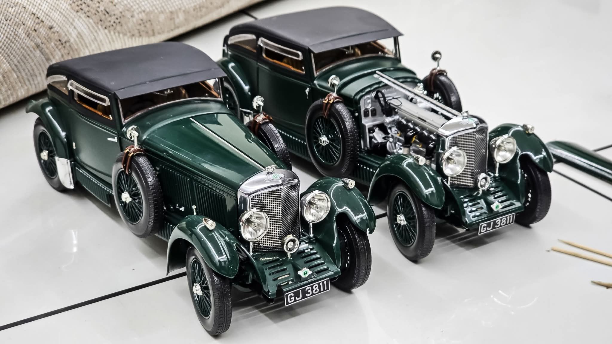 Bentley Speed Six Blue Train history