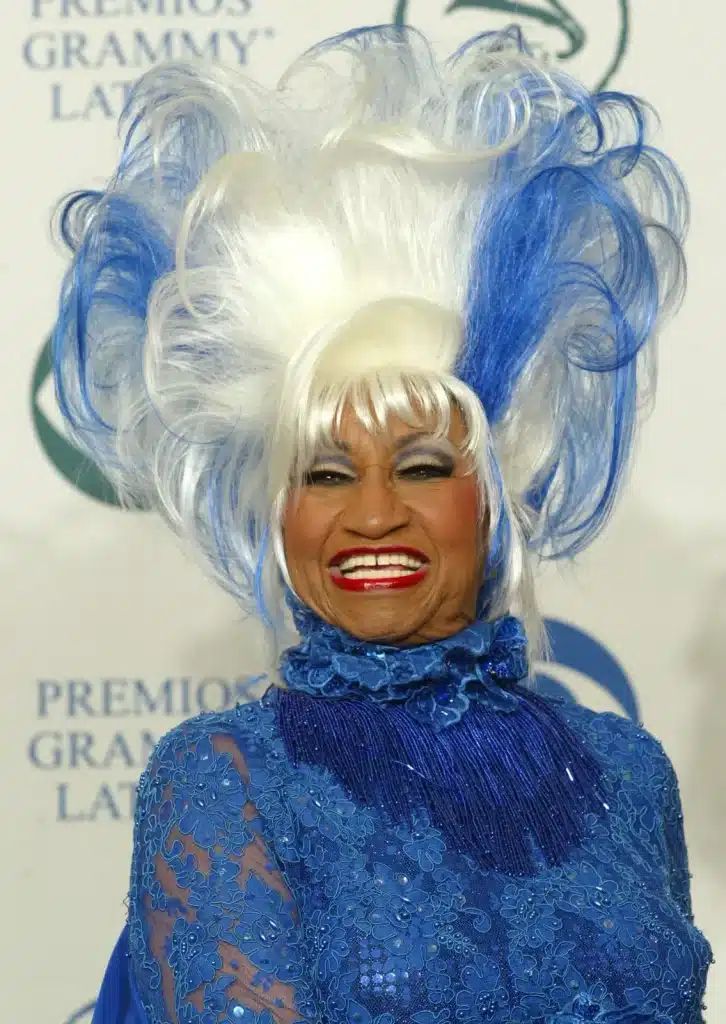 celia cruz blue dress Cruz, the queen of salsa music collection_665796968521