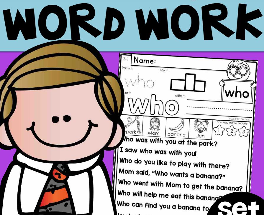 Kai Li - Set #3- Sight Word Fluency & Word Work.pdf https://drive ...