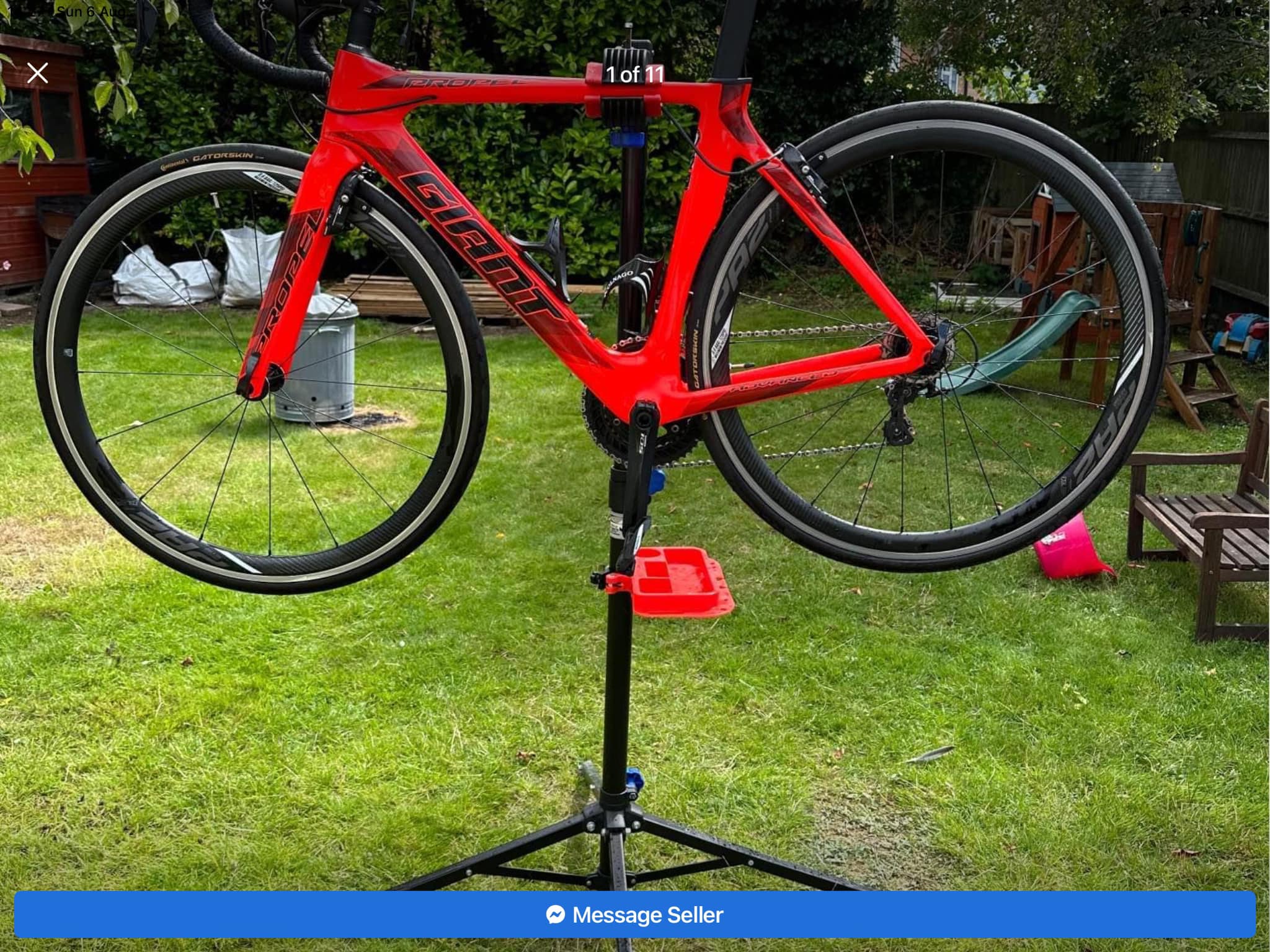 What is the quality of Giant Propel Advanced 2?