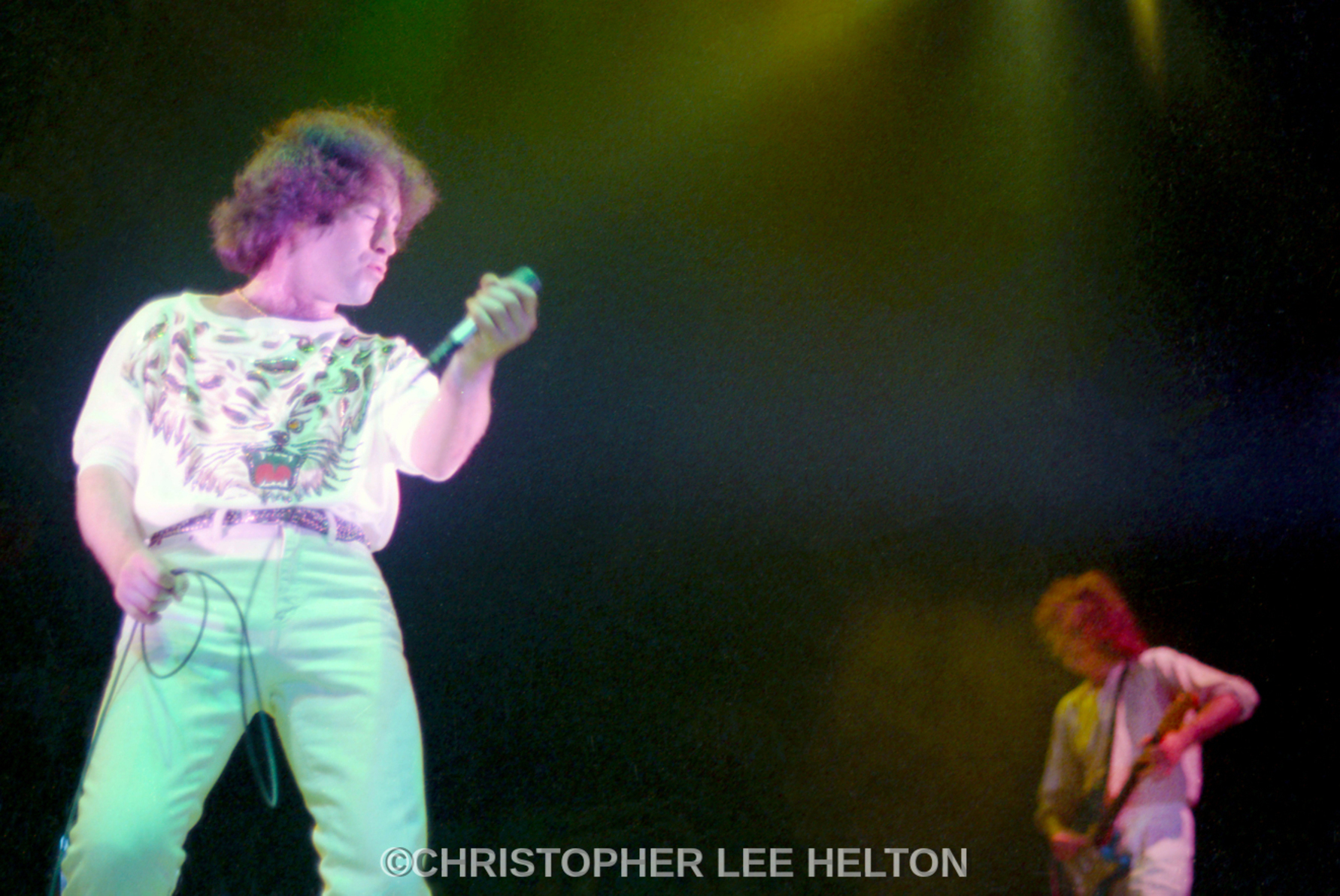 March 10, 1985 Jimmy Page with The Firm, Only time I saw him Live!