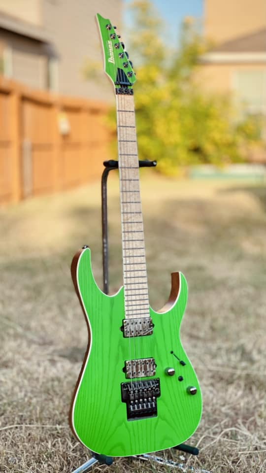 Ibanez RGR752 and RG7321 with Bare Knuckle Aftermath pickups