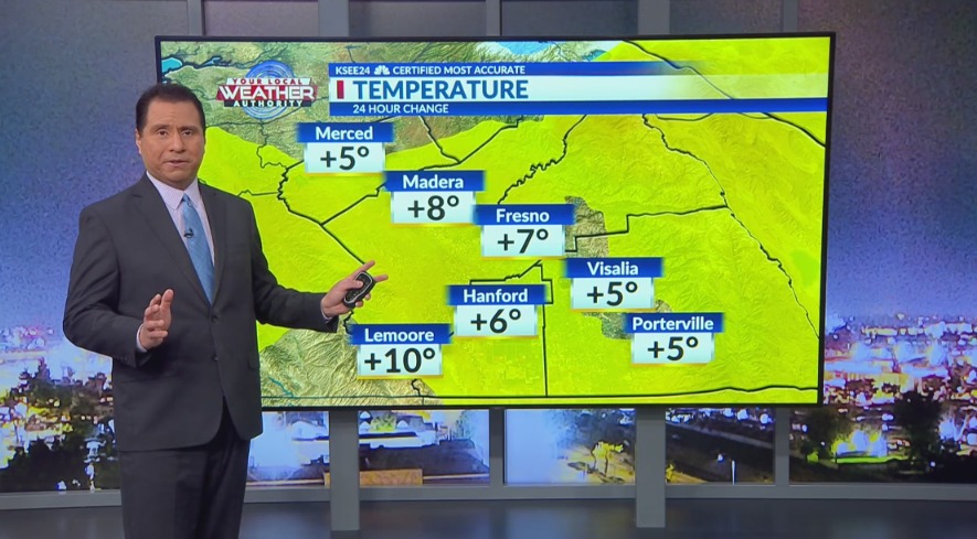 Reuben - Our run of spring-like temperatures in the Central Valley ...