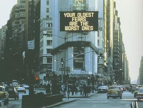 Jenny Holzer's 'Truisms' in Times Square