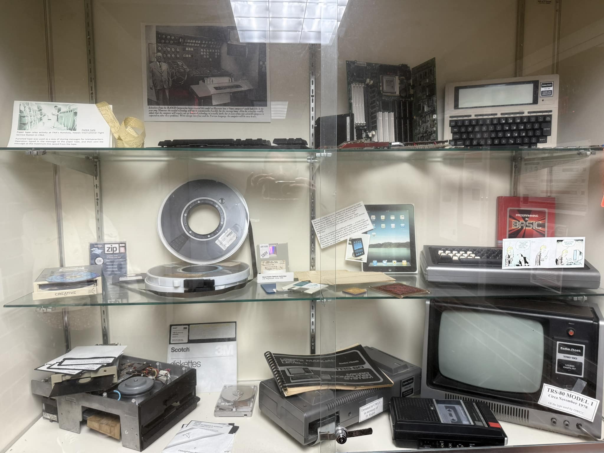 Northwest Florida State College's mini museum features vintage